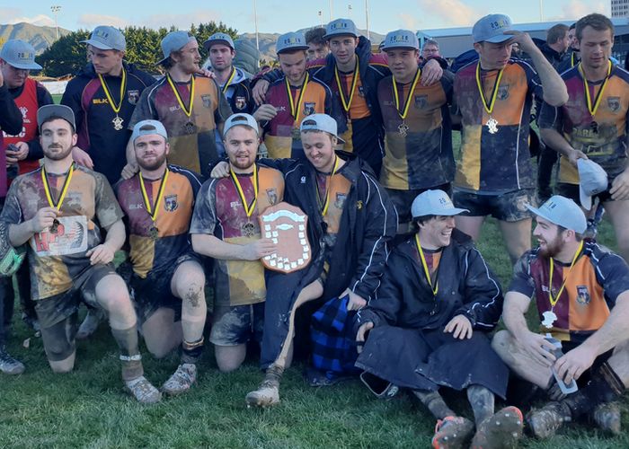 Club rugby titles to the Upper Hutt Rams, Wellington and HOBM